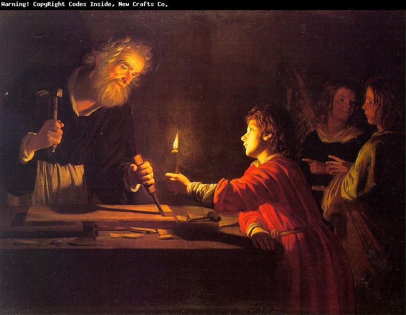 HONTHORST, Gerrit van Childhood of Christ sf